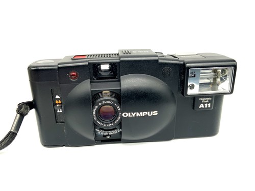 Olympus xa2 con flash a11 - xa2,