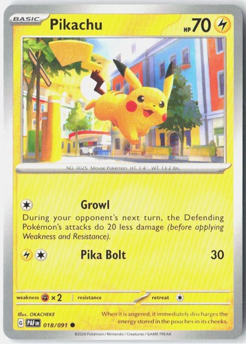 Pikachu common paldean - -, sv: