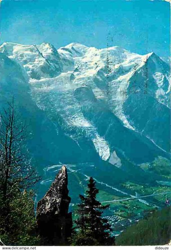 Carte postale chamonix - postale, 74