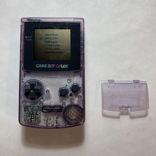 NINTENDO GAME BOY COLOR TRASPARENTE-CONSOLE NINTENDO-TOTALMENTE ORIGINALE