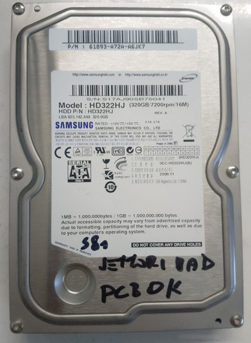 Samsung 320gb hd322hj trinity - hd322hj,
