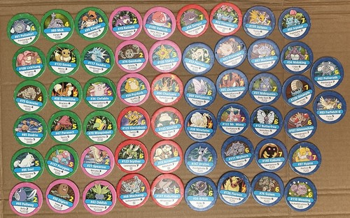 Lotto gettoni pokemon - lotto,
