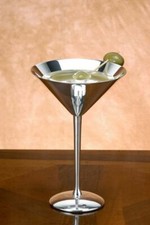 Coppa martini argentata