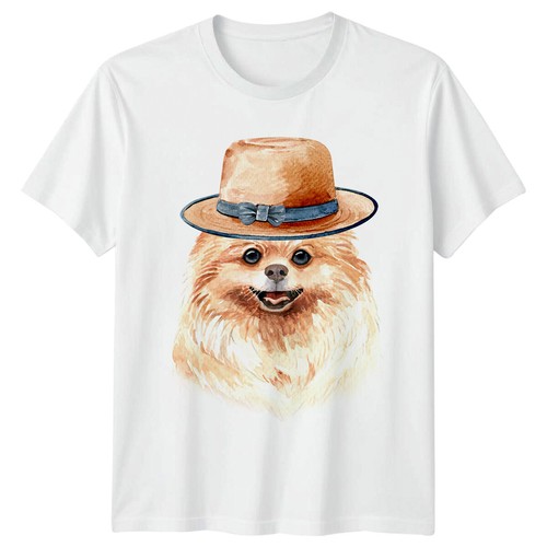 Shirt uomo pomerania - da, cane