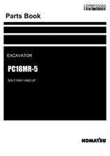 Komatsu PC18MR-5 Catalogo