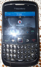 BLACKBERRY CURVE 9300 TELEFONO CELLULARE SCATOLA SOLO SIM VODAFONE SMARTPHONE