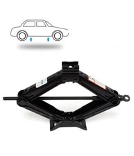 Cric Crick A Pantografo Manovella Sollevatore Manuale 1 Ton Auto Ruote 1000 Kg