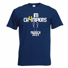 Maglietta Bambino Ragazzo Champions Finale 2025 celebrativa neroazzurri