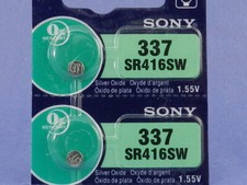 Sony 337  SR416/SW  Watch