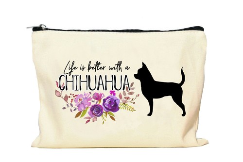 Borsa trucco chihuahua - life, is