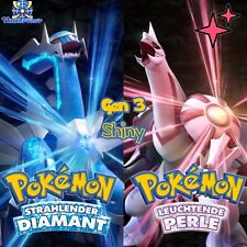 Gen 3 Shiny | Pokémon Diamante Radioso e Perla Luminosa / Lv.100 / Max. IV