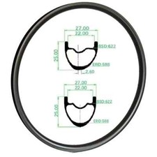 Cerchio MTB carbonio 29er XC