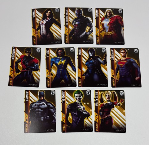 Injustice 10x gear set - dc,