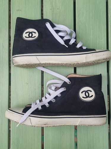 Sneakers alte chanel vintage - sneakers,