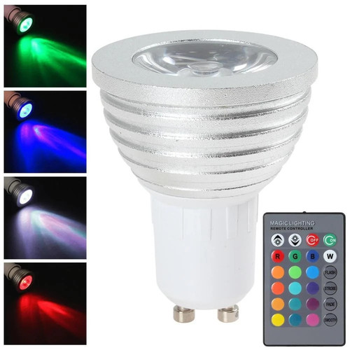 Faro rgb lampada faretto - faro, gu10
