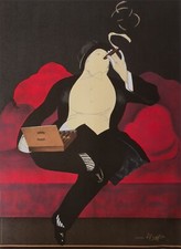 Leonetto CAPPIELLO Habanos Libertad - large Poster Affiche 1998 - 100x73 cm