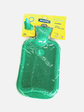 Set 2 Pezzi Borsa Acqua Calda Mapa 2 litri (2 Borse da 2L) Modello VerdeClassic