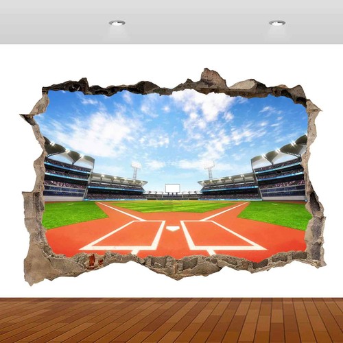 Adesivo parete base ball - adesivo,