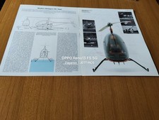 ELICOTTERO ULTRALEGGERO CH-7 ANGEL DESIGN MARCELLO GANDINI AUGUSTO CICARE