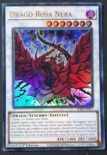 Drago rosa nera - nera, ultra