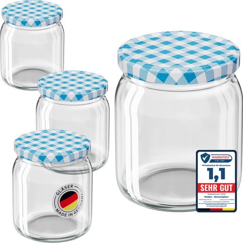 Barattoli con coperchio vite - barattoli,