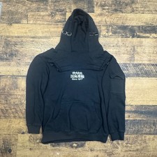 Felpa nera con cappuccio 11 by