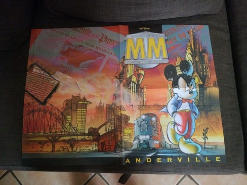 Poster mickey mouse anderville - mickey,