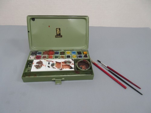 Vintage rowney water colour - rowney,