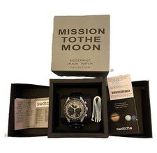 omega x swatch mission to the moon Cassa Bioceramic 42mm NUOVO MAI INDOSSATO