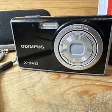 Appareil photo numérique Olympus X-Series X-940 14 Mp Testé Avec Chargeur + SD2G