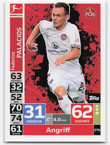 Federico palacios topps match - topps,