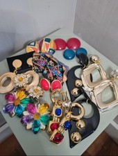 Lotto orecchini clip Vintage