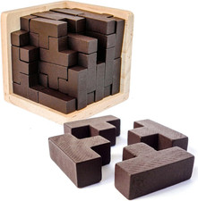 Puzzle Rompicapo 3D in Legno