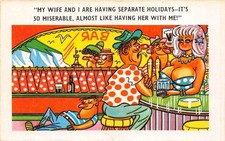 Cartolina Comic Risqué