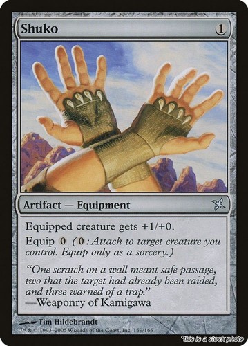 Mtg shuko card 159 - shuko, traditori