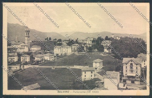 Bergamo selvino cartolina - selvino,