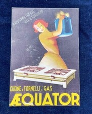 CUCINE E FORNELLI GAS AEQUATOR SMALTERIA METALLURGICA VENETA BASSANO DEL GRAPPA 