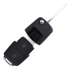 Cover Guscio Chiave 2-bottoni COMPATIBILE CON Volkswagen Polo Golf Passat Bora