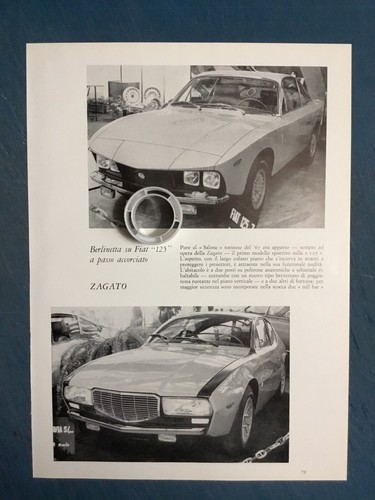 Fiat 125 berlinetta zagato - 125,