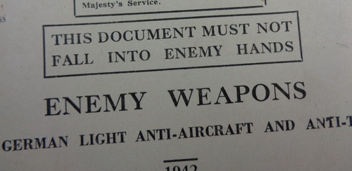 Ww2 british army - british, "enemy
