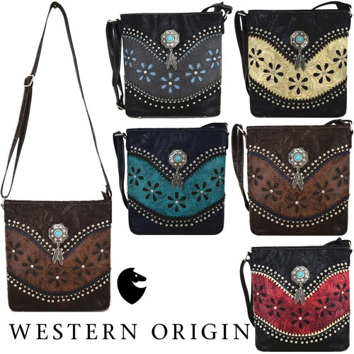 Borsa mano western cross - western,