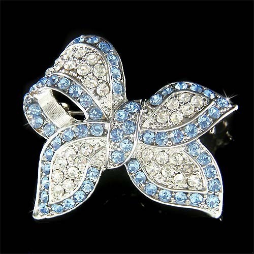 Blu love nodo fiocco - blu,