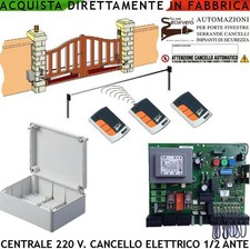 Centrale cancello automatico - centrale,