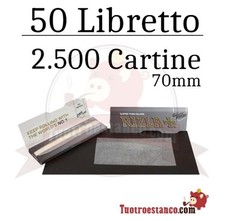 Cartine rizla argento corte - cartine,