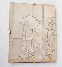 Disegno a matita vintage