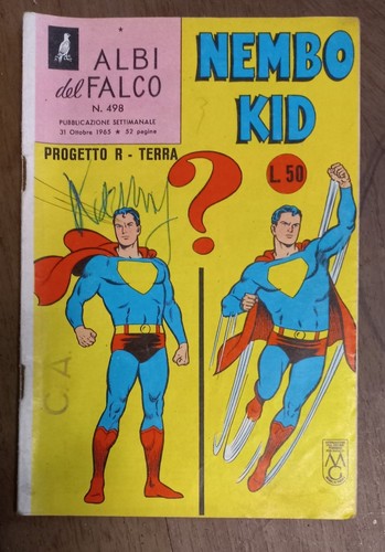 Fumetto nembo kid progetto - fumetto,