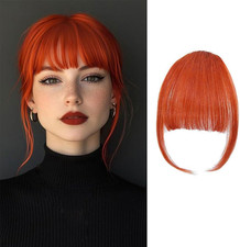 Frangetta Capelli Veri Clip