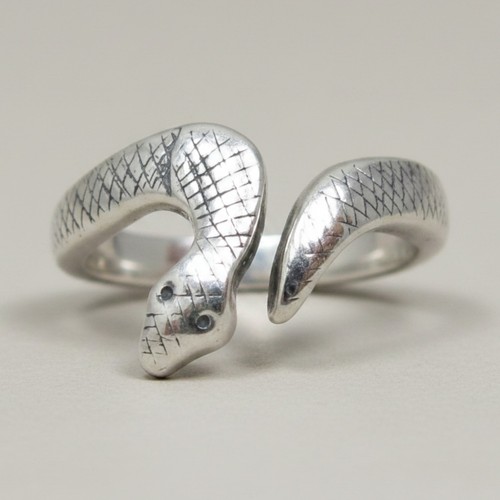 Anello serpente argento - anello,