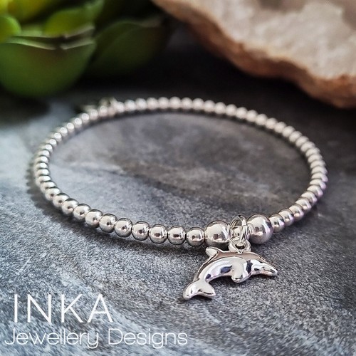 Bracciale delfino argento - delfino,