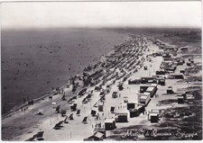 MARINA DI RAVENNA - SPIAGGIA - VIAGG. 1958 -81825-